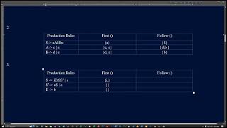 First and Follow in Bangla  First  and Follow  tutorial  Compiler Design  Part  15 [upl. by Benedetto]