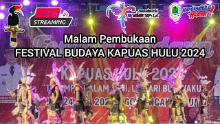 LIVE  PEMBUKAAN FESTIVAL BUDAYA KAPUAS HULU TAHUN 2024 [upl. by Haonam]