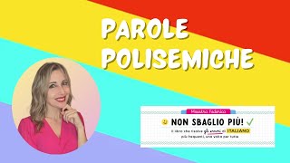 Parole polisemiche [upl. by Esnofla400]