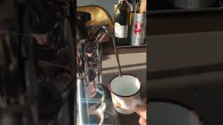 La Pavoni Europiccola Base Nera Vapore [upl. by Ydnys985]