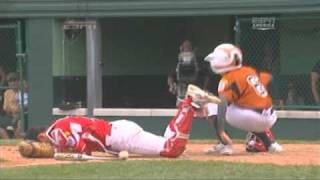 Matthew Reyes collision LLWS 2010 [upl. by Nodab]