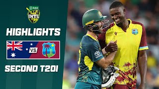 Australia v West Indies 202324  Second T20I [upl. by Capps]