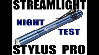 Streamlight Stylus Pro Flashlight Review amp Test [upl. by Morna]