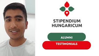 Alumni Testimonial  Stipendium Hungaricum Scholarships [upl. by Maxama]