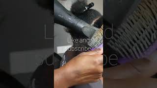 WOW THE SHRINKAGE IS REAL😱 naturalhairtutorial hair hairtok howtogrownaturalhair growhair [upl. by Esilahs942]