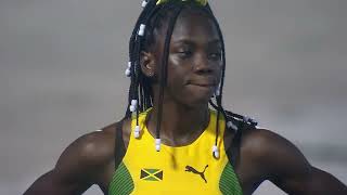 CARIFTA49 4x100m Relay U20 Girls Final  Day 2  SportsMax TV [upl. by Doomham]