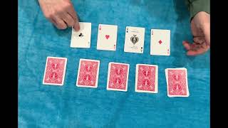 Final Four Card Trick [upl. by Aihsetal]