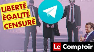 Le Comptoir  le Boss de Telegram en GAV  Liberté dexpression en France [upl. by Atiseret105]