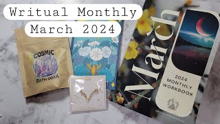 Writual Monthly  March 2024 Unboxing [upl. by Vola699]