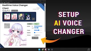 How to setup Realtime Voice Changer AI [upl. by Shaw]