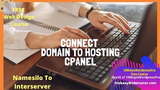 DNSHow to Connect Domain To Hosting CPanelNamesilo to Interserver hostingPoint Domain To Hosting [upl. by Aprilette]