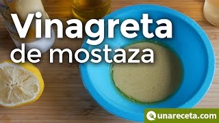 Vinagreta de mostaza para ensaladas ¡Fácil y rica [upl. by Tenaj]