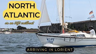 Arriving in Lorient  Solo NorthAtlantic crossing on an 18fter [upl. by Gerstein88]