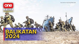 OBP  Pinakamalaking Balikatan exercises ng Pilipinas at Amerika umarangkada na [upl. by Berke]