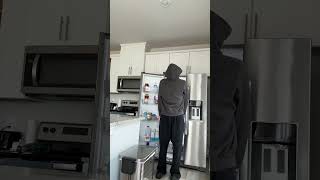 Hoodie on backwards scare prank [upl. by Aseeram10]