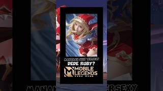 RATING SKIN RUBY TERSEXY shorts mobilelegends ruby [upl. by Hteik918]