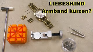 Liebeskind Uhren Armband kürzenBand ArmbanduhrUhr kürzenBand KürzenUhrenArmband kürzenLifehack [upl. by Eseer]