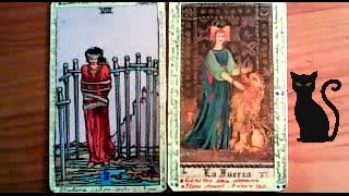 Combinaciones tarot con el OCHO de ESPADASARCANOS MAYORES Por TARA [upl. by Yoreel]