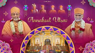 Annakut Utsav  2023  14112023  Atmiya Vidya Dham  Bakrol [upl. by Yerocaj]