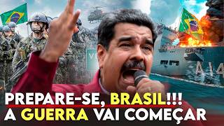 Nicolás Maduro inicia préGUERRA com BRASIL no meio EUA perde a paciência Felipe Dideus [upl. by Noryt530]