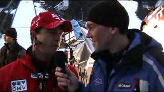 Skisprung TV Interview mit Alexander Pointner 4Schanzentournee  01012010 [upl. by Friedlander]