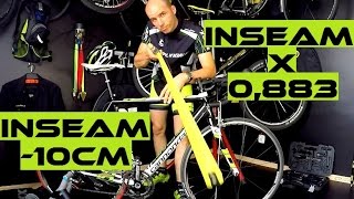 Bike Fit  How To Set Bicycle Saddle Height COMMON MISTAKES Bike Saddle Position SickBiker Tips [upl. by Lotson]