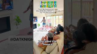 That Love Island USA RECOUPLING WAS WILD😮‍💨🤣 loveisland loveislandusa shorts lol [upl. by Ifill]