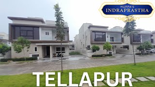 Muppa Indraprastha Villas For Sale  Tellapur  Hyderabad [upl. by Medrek488]