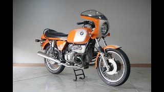 1976 BMW R90S エンジン始動動画 [upl. by Seto]