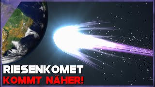 Riesenkomet rast auf Sonnensystem zu  neue NASAFotos [upl. by Haywood]