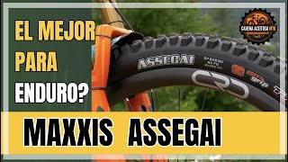 🤔 MAXXIS ASSEGAI  El mejor GRIP de un MTB Tire en el Planeta Maxxis Assegai Review [upl. by Haiacim]