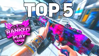 Top 5 Meta Weapons to Use for Ranked Play in Modern Warfare 3 [upl. by Casper]