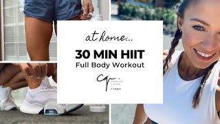 30 MIN HIIT  Full Body Workout at Home with NO Equipment [upl. by Cleopatra710]