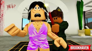 MY CRAZY EX BROKE INTO MY HOUSE AND ATTACKED ME Roblox Brookhaven 🏡RP  CoxoSparkle2 [upl. by Skiba828]