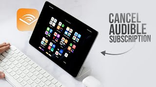 How to Cancel Audible Subscription on iPad tutorial [upl. by Arlinda]