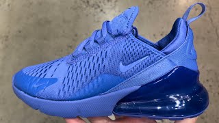 Nike Air Max 270 Light Ultramarine Blue Womens Shoes [upl. by Franek]