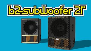 SKEMA BOX YORKVILLE SUBWOOFER 21quot [upl. by Kamila740]