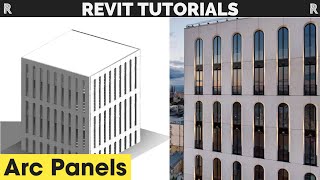 Arc Panels  Brodsky  Revit panels [upl. by Humfried]