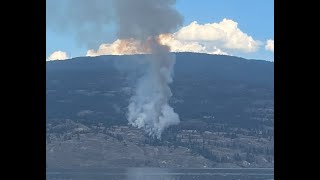 Live replay Naramata wildfire [upl. by Glovsky558]