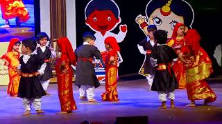 Kidzee Malleswaram  Annual Day  KALOTHSAVA 2020  Coorgi Dance By Nursery [upl. by Hajar]