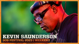 KEVIN SAUNDERSON at 909 FESTIVAL WEEKEND 2023  AMSTERDAM [upl. by Aldarcie]