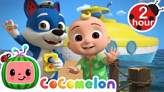 Down by the Bay Submarine Edition  More CoComelon Animal Time  2 Hours CoComelon Nursery Rhymes [upl. by Edyak]