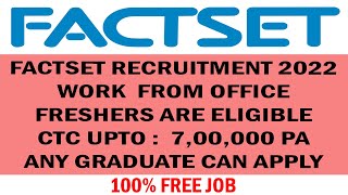 Factset Jobs  Non Voice Jobs  Salary 40000  Work From Office Jobs  Private Jobs  Hashtag 57 [upl. by Dekow765]