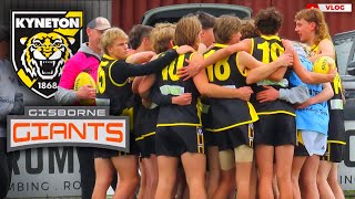 WET WEATHER THRILLER • Kyneton v Gisborne Giants LOCAL AFL FOOTY VLOG [upl. by Nieberg73]