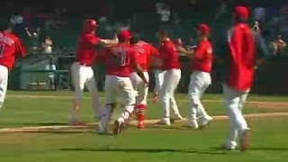 Memphis Taveras delivers walkoff double [upl. by Doownel294]