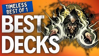 Top MTG Decks to Dominate the Timeless Best of 1 Qualifier MTG Arena [upl. by Itirahc]