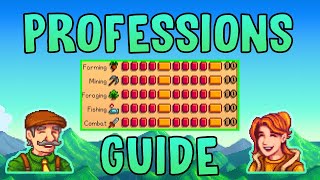 What are the best Professions amp Skills A Stardew Valley Professions Guide [upl. by Mazlack]