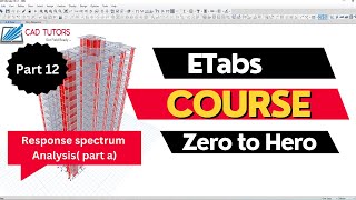 Response Spectrum Analysis using IS18932016 in Etabs [upl. by Ameer]