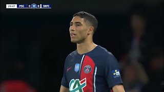 ACHRAF HAKIMI vs Rennes 2024 🇲🇦 [upl. by Glassman]