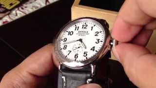 How To Set The Time on the Shinola Watch [upl. by Aikem491]